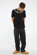Amisu Black White T shirt d