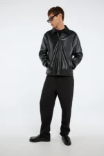 Amisu Dark Black Jacket d