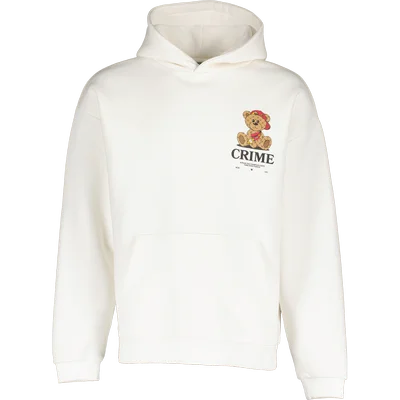 Amisu Grey Hooded Sweatshirt
