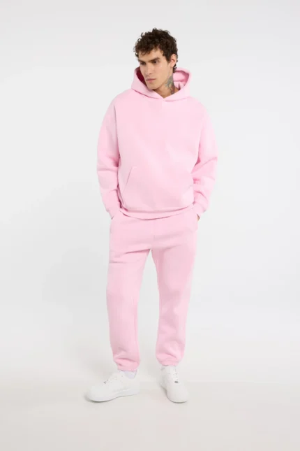 Amisu Pink Hoodied