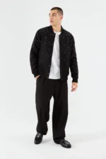 Amisu Rhinstone Jacket d